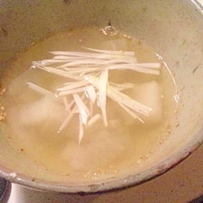 あっさり☆大根の中華スープ